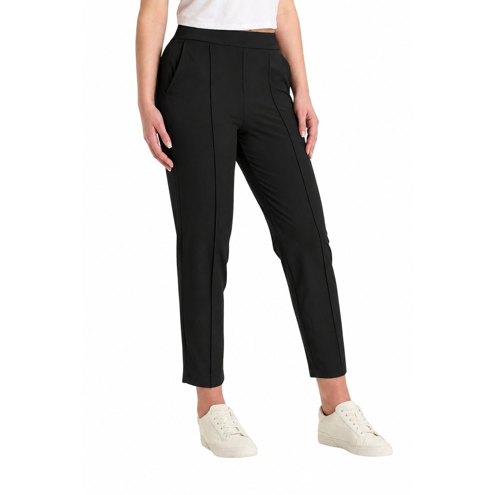 All in Motion Womens High Rise Golf Pants Black Ankle Length Size M NWT